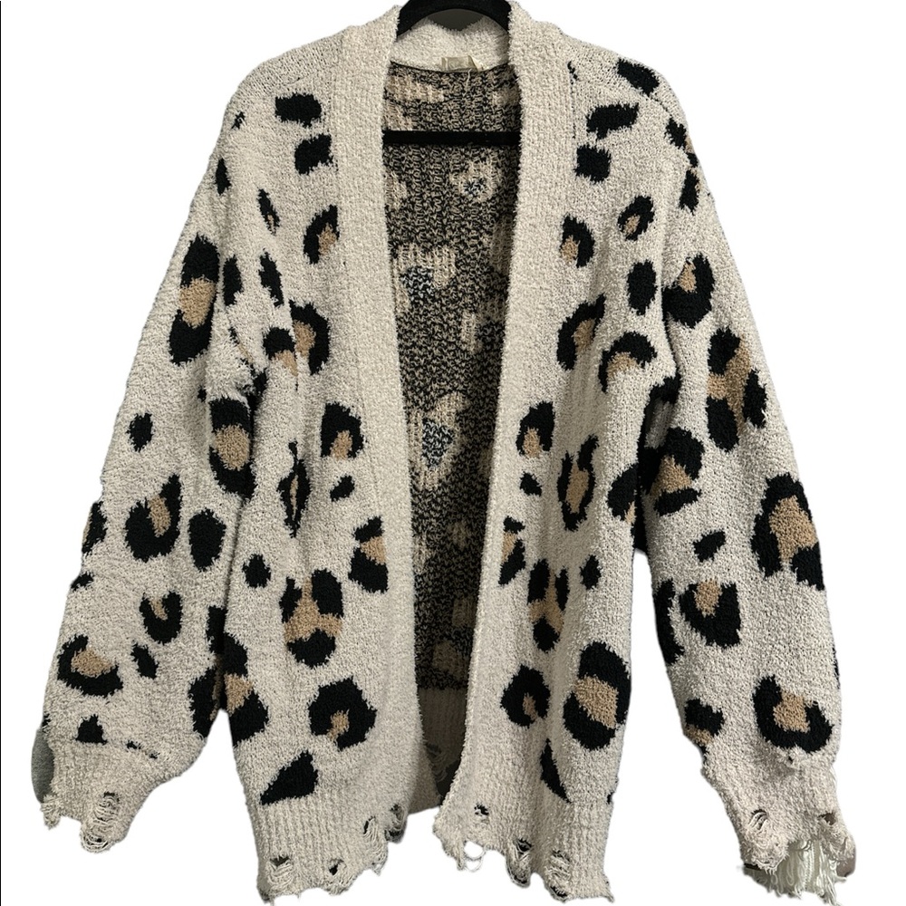 Leopard cardigan